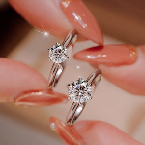 Classic Six-Prong Lab-Grown Diamond Ring
