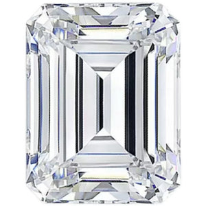 Custom Emerald-Cut Lab-Grown Diamond Ring Setting