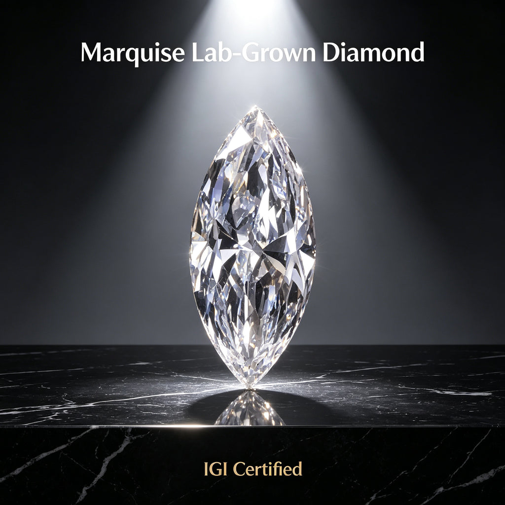 Marquise Lab-Grown Diamonds for Timeless Love・IGI Certified