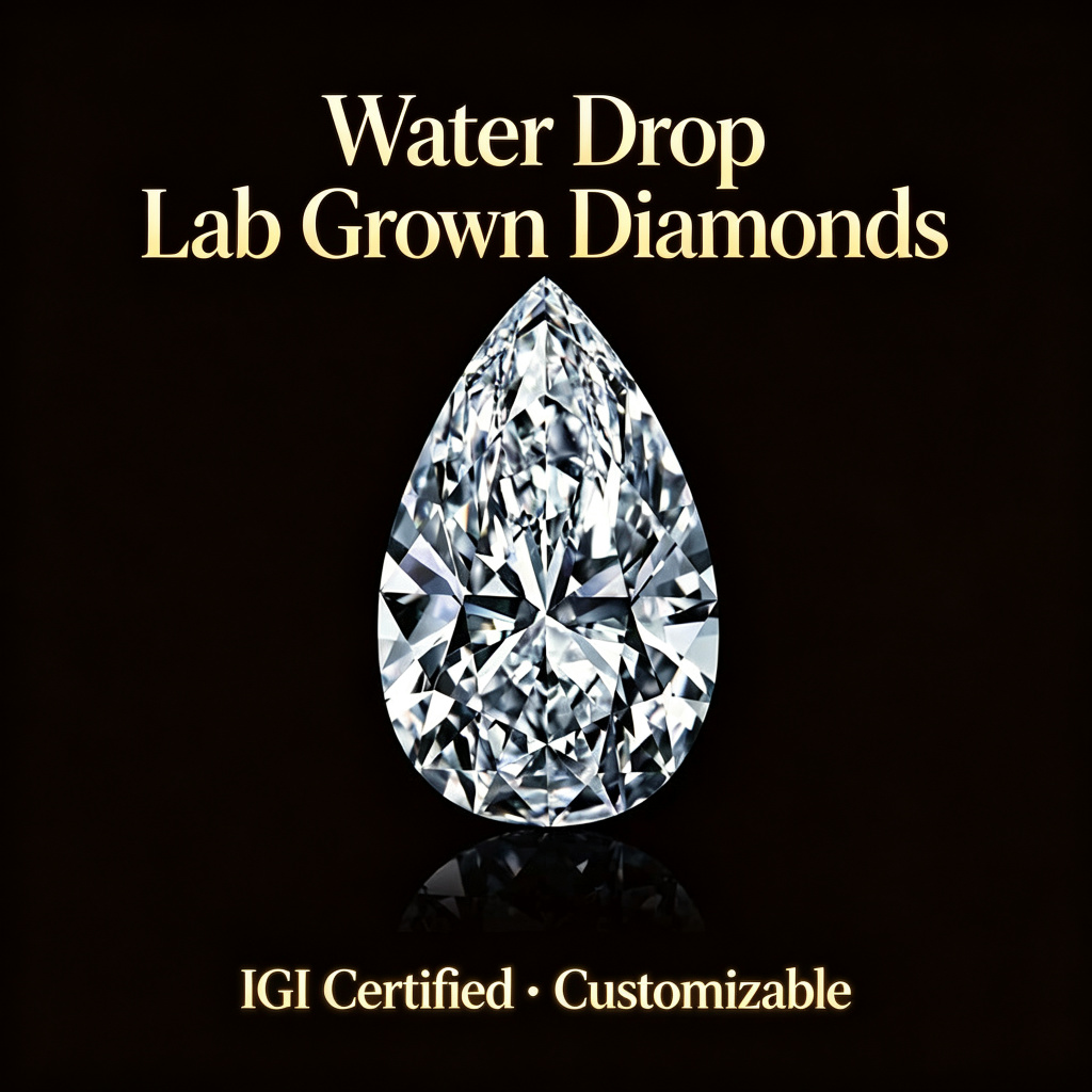 Pear Cut IGI-Certified Lab-Grown Diamond